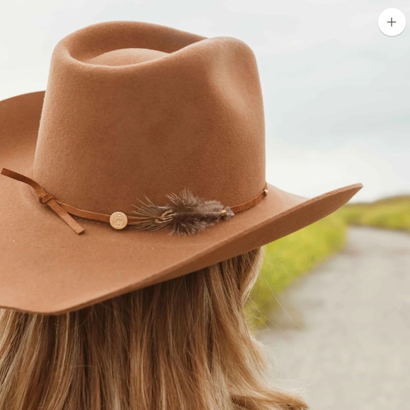 Freya Brown Wide-Brim Fedora Hat main image 7